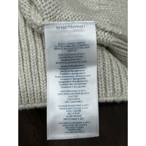 Chaps Mens 4XB NWT Crewneck Sweater Beige Pullover Casual Wear - Picture 6 of 8